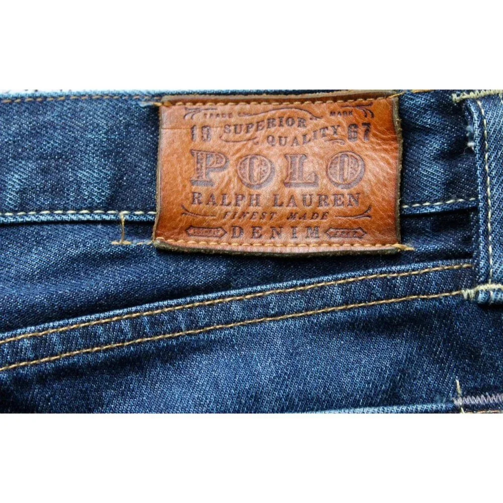 POLO RALPH LAUREN Men's Classic 867 Jeans, Size 33 x 30 - Picture 7 of 12